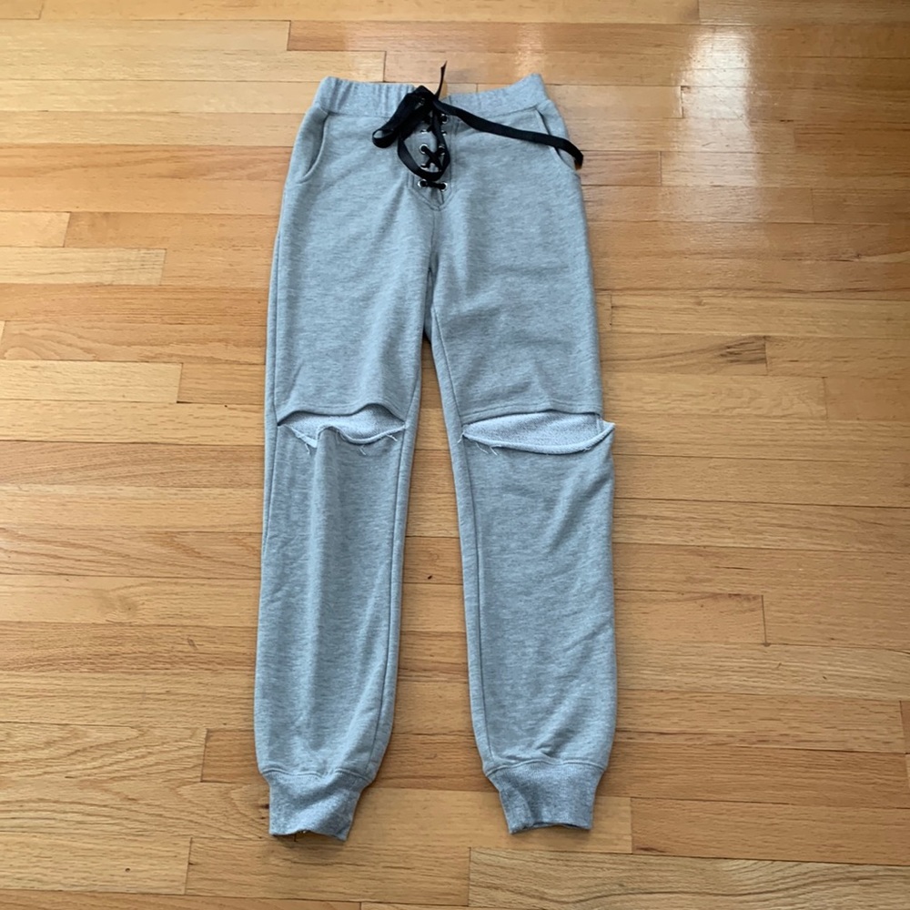 High waisted sweats